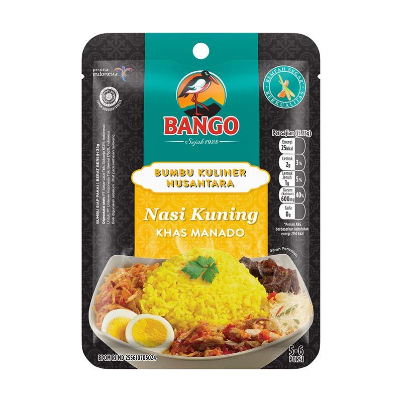 Jual Bango Bumbu Nasi Kuning Manado 35g 68211800 Online Oktober 2020 Blibli Com
