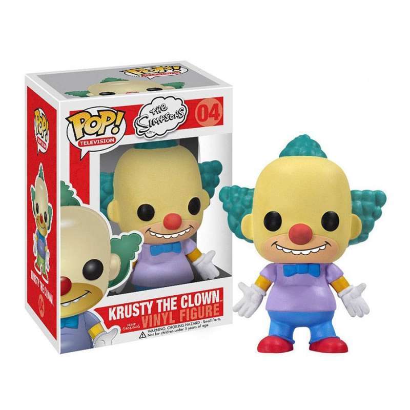 Simpsons Krusty The Clown Action Figure 