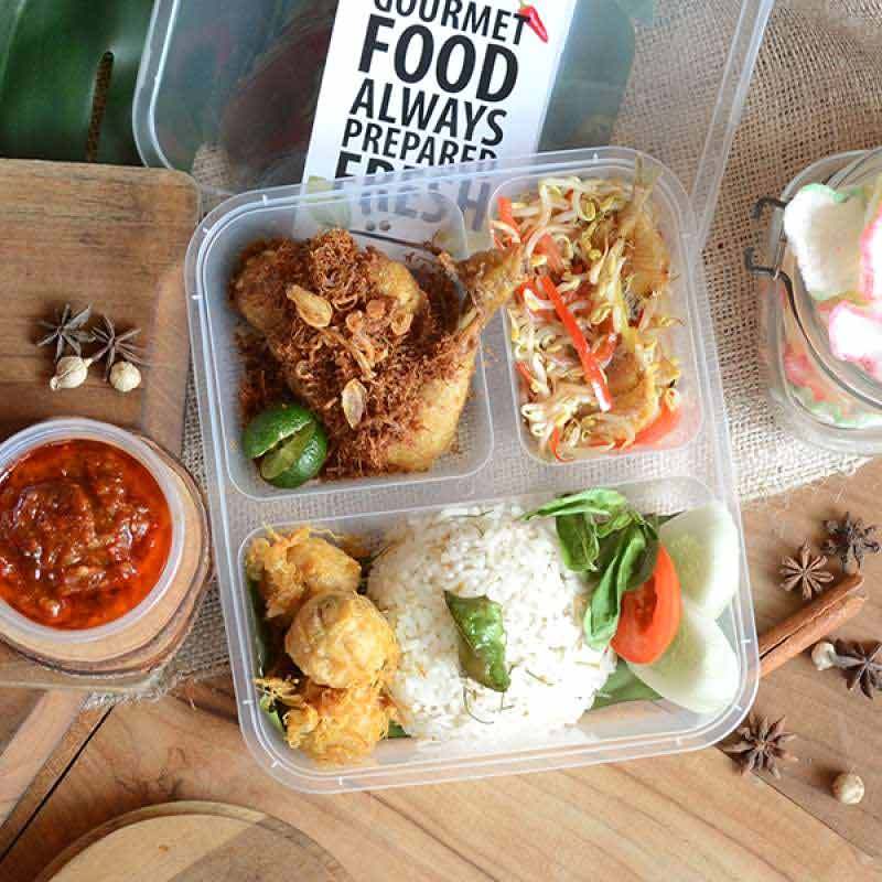 Jual Jj Royal Mealbox Nasi Ayam Kremes Online Oktober 2020 Blibli Com
