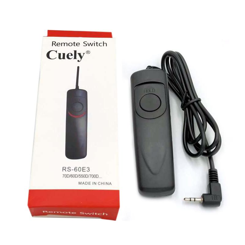 cuely remote shutter release rs 60e3 for canon 1000d 600d 500d 60d