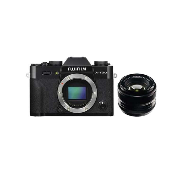 Jual Fujifilm X T20 Body Kamera Mirrorless With Xf 35mm F 1 4r Online Maret 2021 Blibli