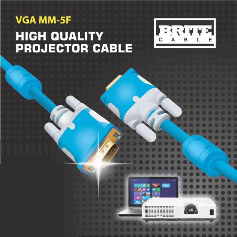 Jual Brite Cable Vga Kabel Proyektor 10 M Online Desember 2020 Blibli