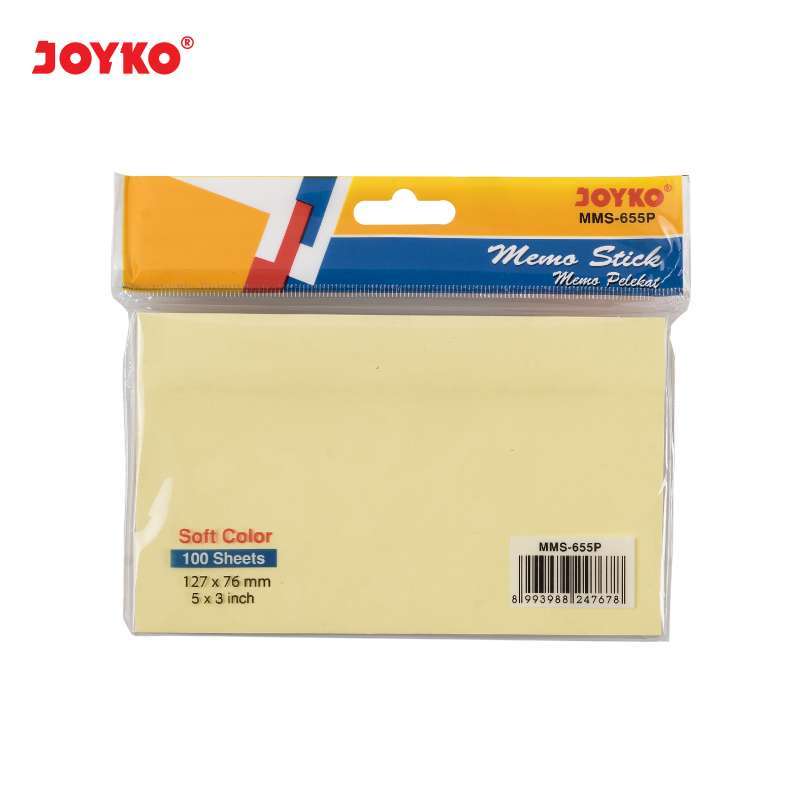 Jual Joyko Mms 655p Kertas Sticky Note Online Oktober 2020 Blibli Com