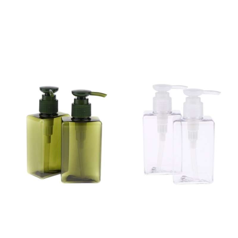 Jual 4x 150ml Pet Empty Pump Containers For Shampoo Emulsion Green Clear Online November 2020 Blibli Com