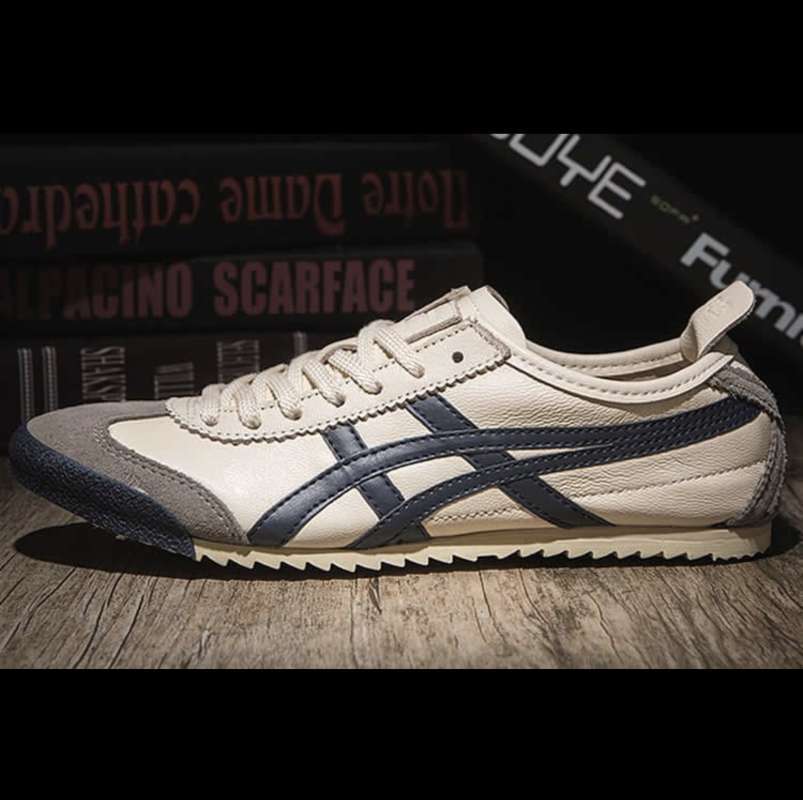 Onitsuka tiger best sale cream navy