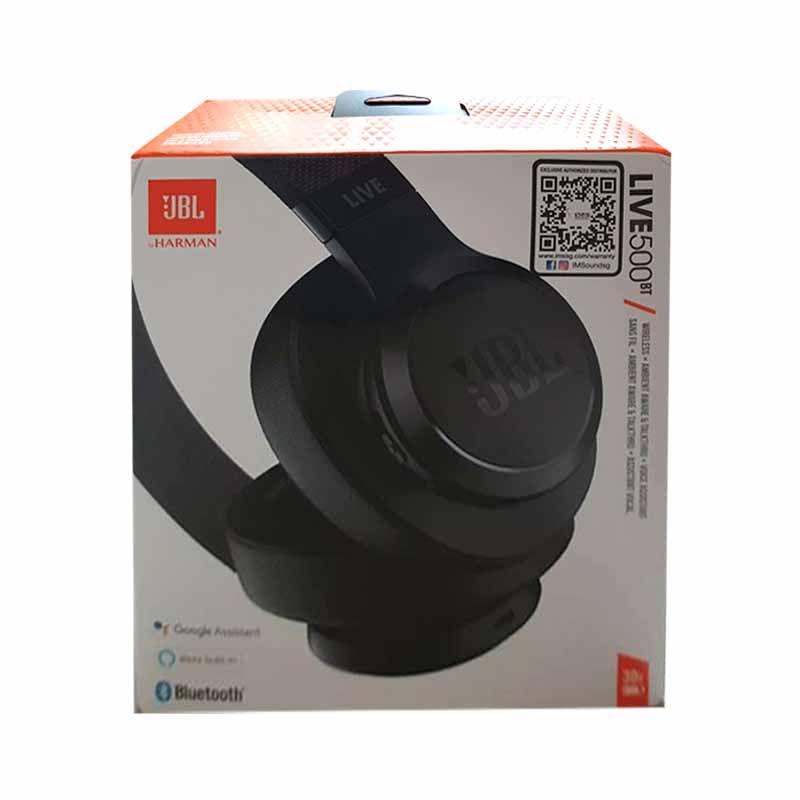 Jual JBL Live 500BT 500 BT Wireless Over Ear Headphone - Black di Seller  kidzchoice - Kota Tangerang Selatan, Banten | Blibli