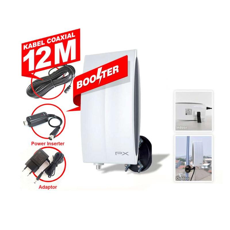Jual PX DA-5200 Indoor Outdoor Digital Analog Antena TV Kabel [12 m] Online  Januari 2021 | Blibli