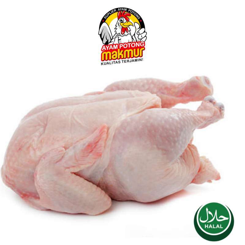 Jual Ayam Broiler Karkas 1 1 1 2 Kg Online Januari 2021 Blibli
