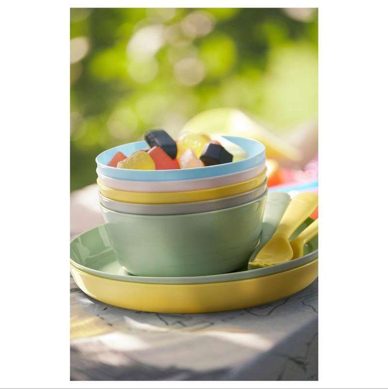 Jual Ikea Kalas Piring Makan Warna Campuran Isi 6 Pcs Diameter 19cm Online September 2020 Blibli Com