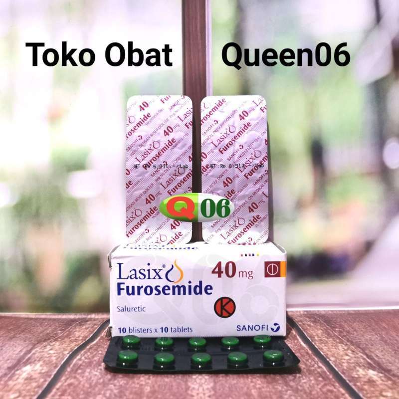 lasix 40 mg lasik furosemide obat darah tinggi hipertensi jantung ginjal hati per blister original 10 tablet