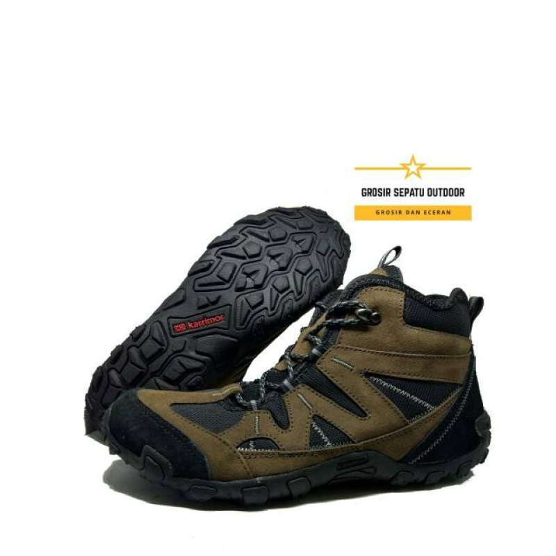 Jual Sepatu Gunung Hiking Pria Karrimor Boot Trekking Olahraga Outdoor Waterproof Brown Online Oktober 2020 Blibli Com