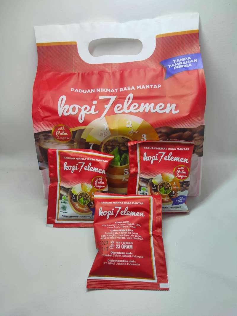 Jual Kopi 7 Elemen Seven Elemencoffee Hpai Hpa Kopi Herbal Kopi Sevel Online Maret 2021 Blibli