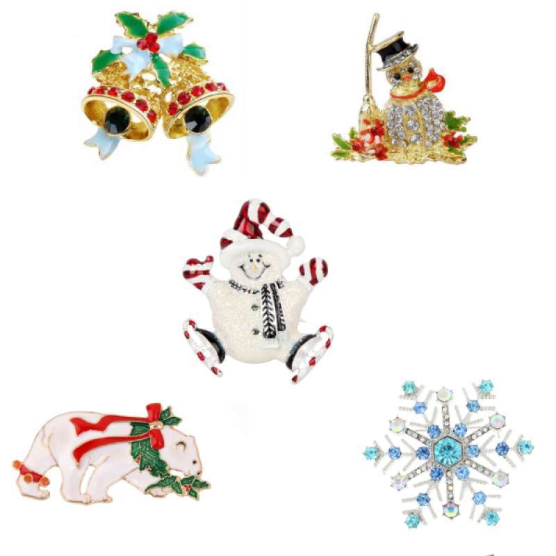 Jual Women Lady Vintage Style Enamel Polar Bear Brooch Pin Christmas Jewelry Xmas Gift Online November 2020 Blibli Com