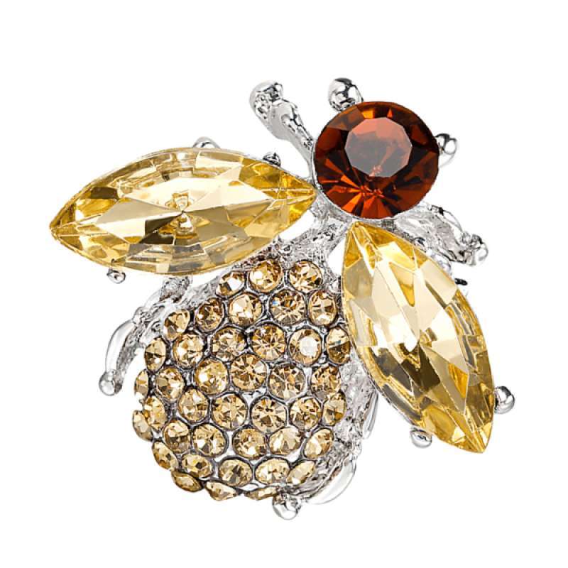 rhinestone pins and brooches