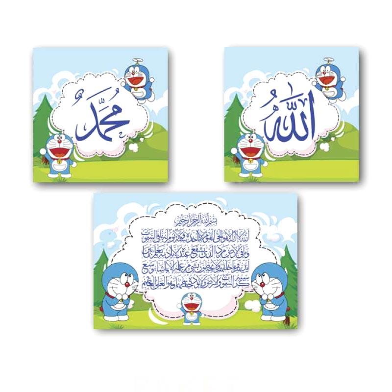 Jual Alnaira 02 Kaligrafi Doraemon Hiasan Dinding Online Januari 2021 Blibli