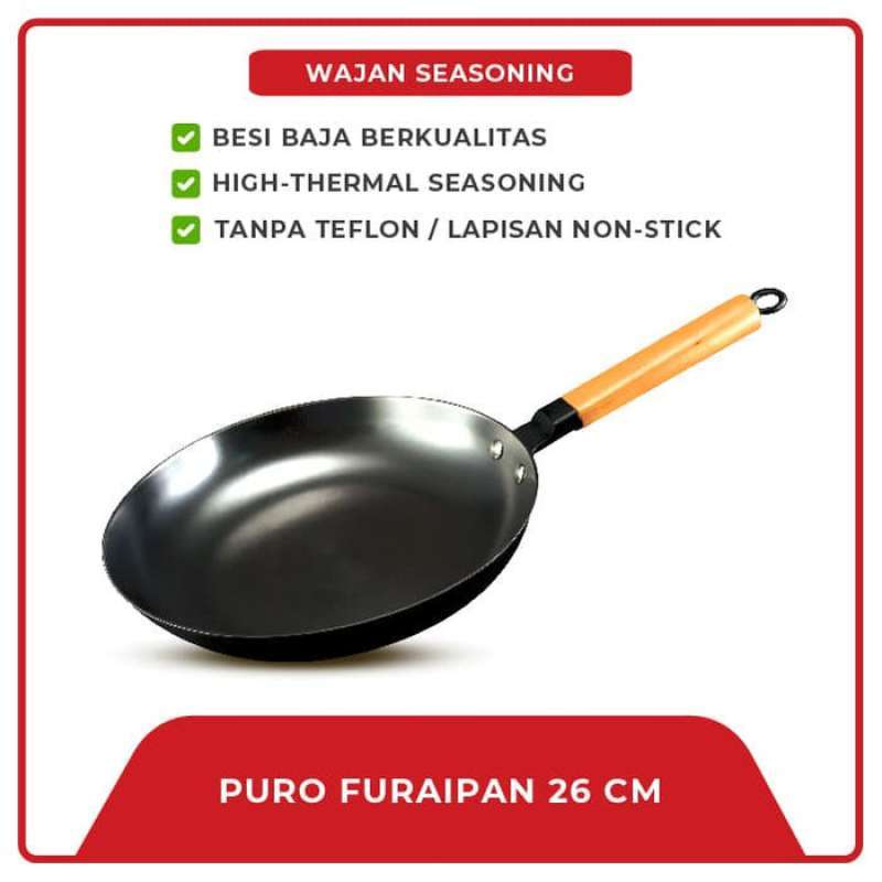 Jual Maspion Wajan Puro Furaipan 26 Cm Wajan Tahan Karat Murah Mei 2021 Blibli