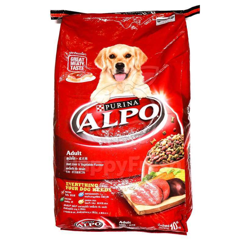 Jual Alpo Adult Chicken Liver Vegetable 1 Sak 10 Kg Online Desember 2020 Blibli