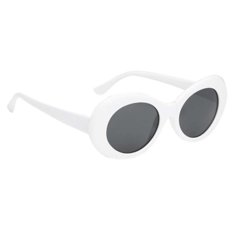 Retro sunglasses white Clearance