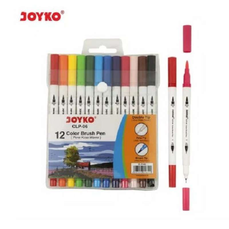 Jual Joyko Color Brush Pen Clp 06 Online Januari 2021 Blibli