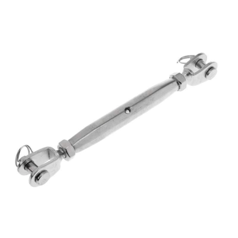1pc Stainless Steel T316 Jaw/Jaw Closed Body Turnbuckle 1/2" 