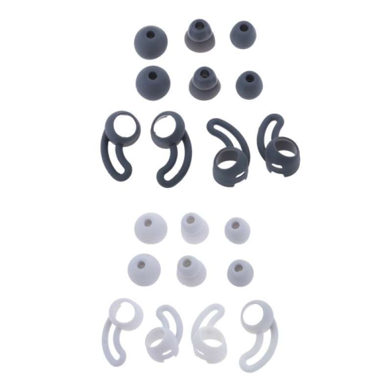 Promo 8Pcs Silicone Ear Hooks with 