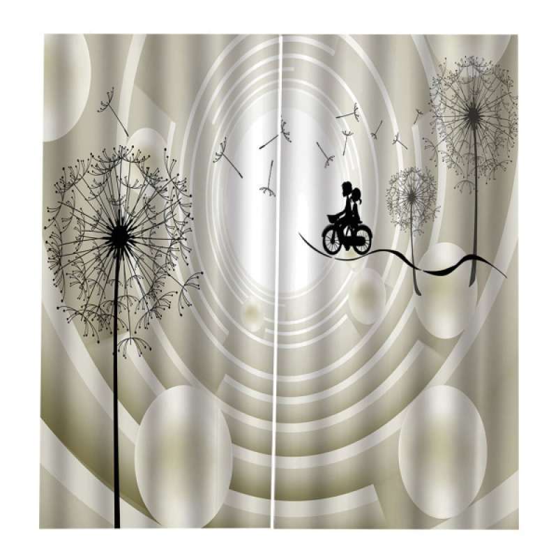 Jual Living Room Bedroom Window Drapes 2 Panel Set 3d Curtains 150x166cm Style H Online Desember 2020 Blibli