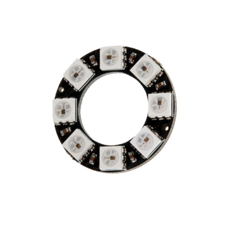 Jual 8 Bit Ws2812 5050 Rgb Led Ring Round Decoration Bulb Development Board Module Online Januari 2021 Blibli