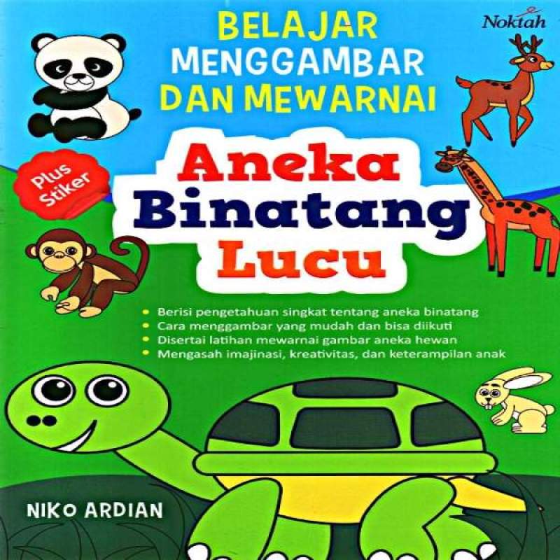 Jual Belajar Menggambar Dan Mewarnai Aneka Binatang Lucu Niko Ardian Online Oktober 2020 Blibli Com
