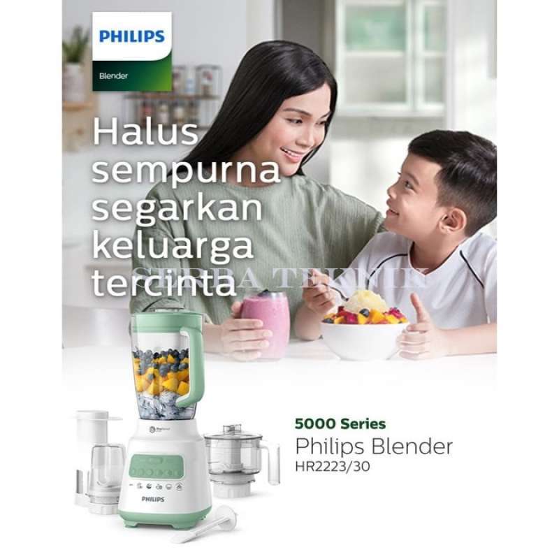Jual Philips Hr223 Blender Plastik 2 Liter Hr 2223 30 Hijau Online Desember 2020 Blibli