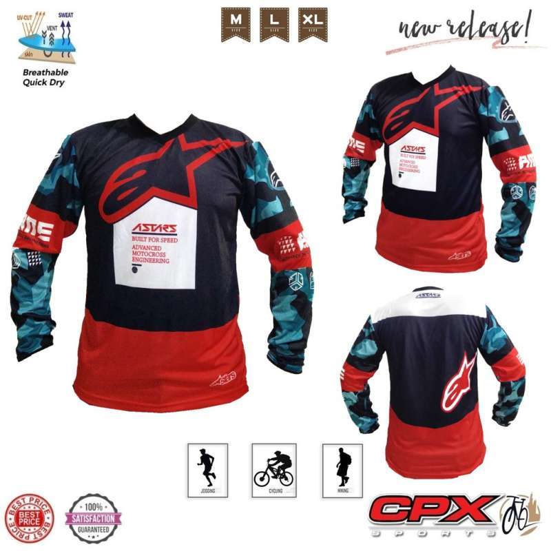 Jual Astar Jersey Sepeda Downhihill Mtb Terlaris Online November 2020 Blibli