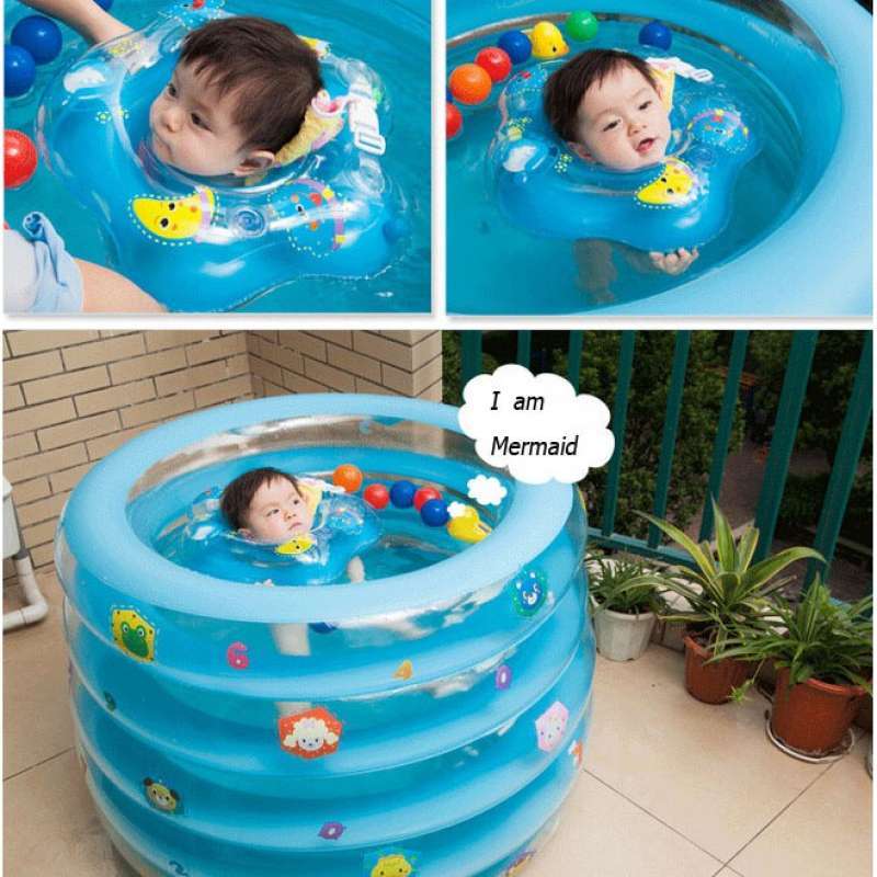 Jual Kolam Renang Anak Bayi Baby Spa Swimming Pool Round Inflatable Intime Terbaru Juli 2021 Blibli