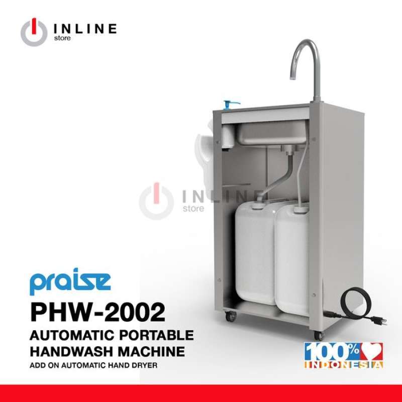 Jual Praise Wastafel Portable Cuci Tangan Otomatis Phw 2002 Pre Order Murah Mei 2021 Jual Praise Wastafel Portable Cuci Tangan Otomatis Phw 2002 Pre Order Murah Mei 2021
