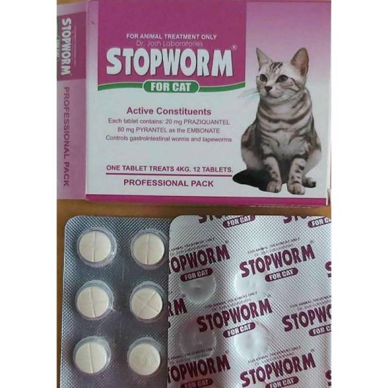 Jual Cm Petshop Stopworm Cat Obat Cacing Kucing Ecer 1 Tablet Online November 2020 Blibli Com