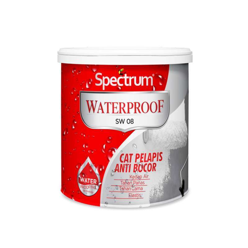 Jual Spectrum Waterproof Sw 08 Cat Pelapis Anti Bocor 20 Kg Murah Mei 2021 Blibli