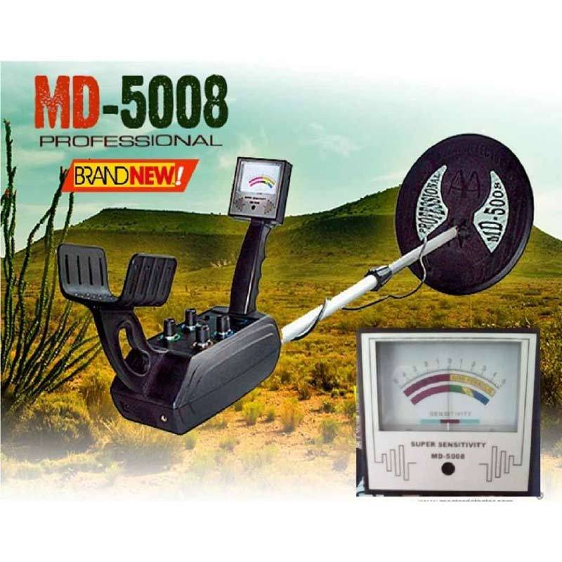 Metal & Gold Detector MD5008 Pelacak Emas Logam MD-5008 Finder Sniper  Detektor MD 5008 Pencari Besi
