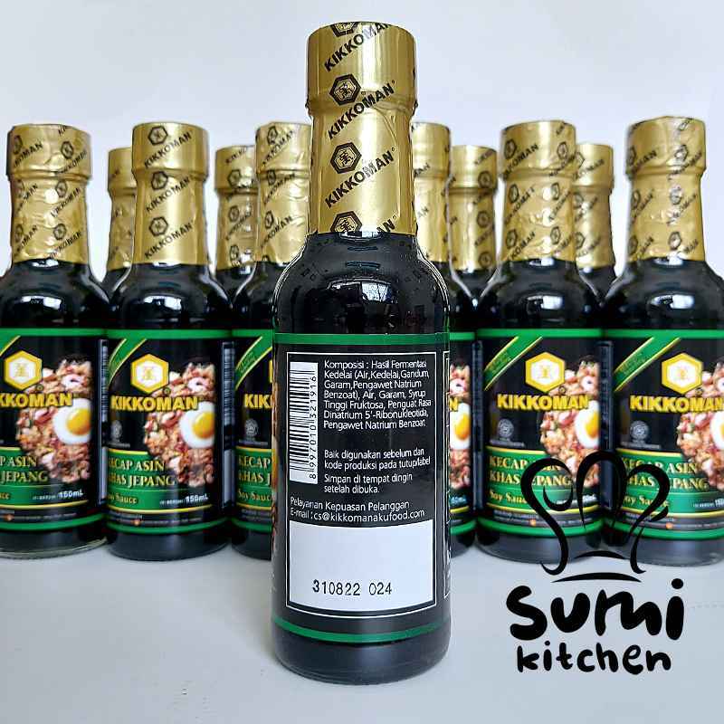 KIKKOMAN SOY SAUCE - KECAP ASIN KHAS JEPANG 150ml
