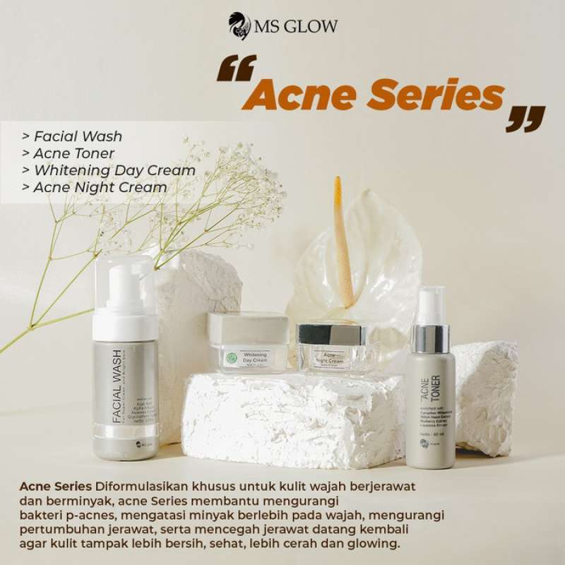 Jual Msglow Paket Acne Dan Acne Spot Treatment Free Totebag Pouch Online November 2020 Blibli
