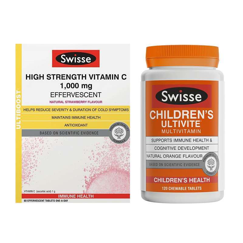 Jual Swisse Vitamin C 60 Effervescent Tablet Children S Ultivite 120 Tablet Online November 2020 Blibli