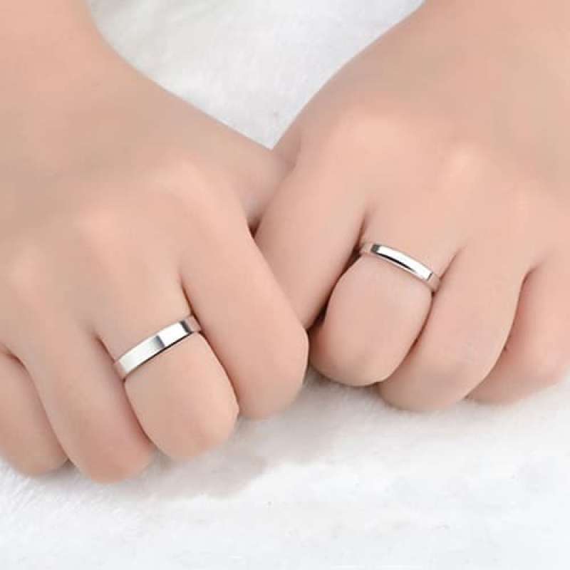 Cincin silver couple sales