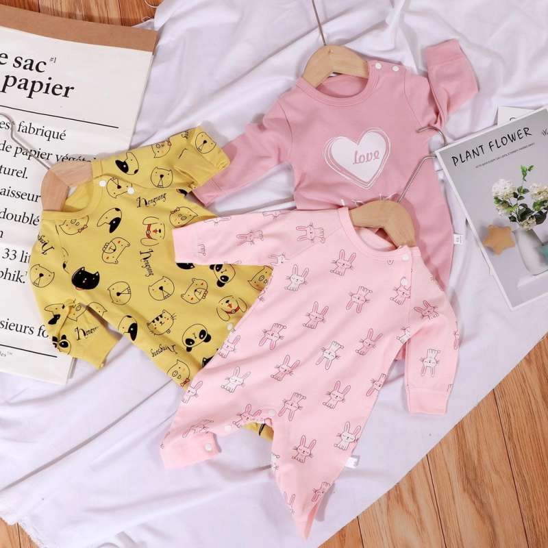 cara melipat rompers baby