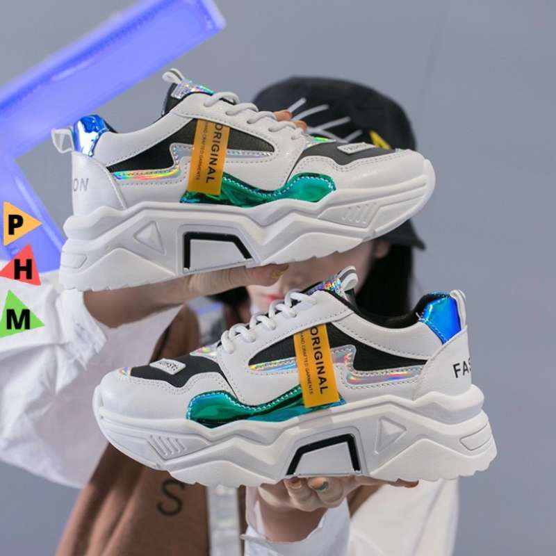Jual Phm Shoes Cod Phm801 Sepatu Sneakers Wanita Korea Import Sepatu Olahraga Wanita Sepatu Lari Online Oktober 2020 Blibli Com