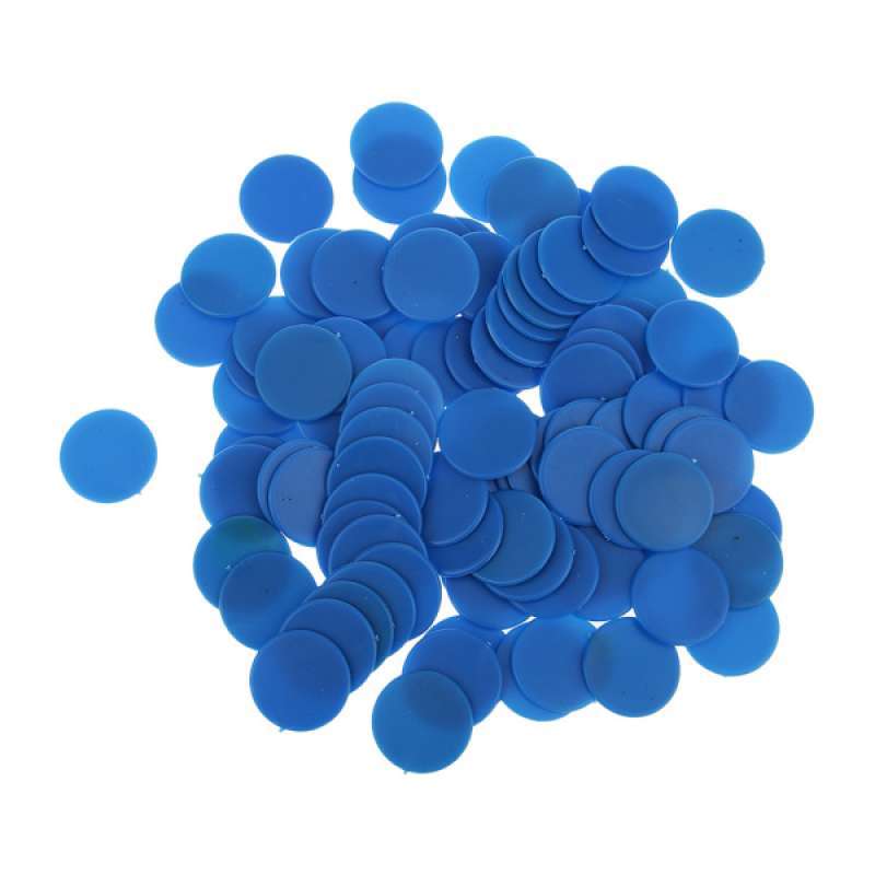 Pack of 100 Plastic Counters Gaming Chips Board Game Teaching Toy 4 colors 