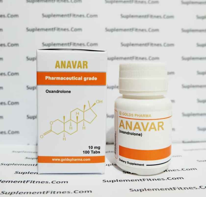 anavar oxandrolone golds pharma 10 mg x 100 tabs