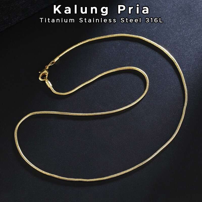 Jual Alhena Kalung Pria Wanita Titanium Rantai Emas Keren Distro Terbaru 2020 Korea Asli Anti Karat Di Seller Alhena Jewelry Kota Bekasi Jawa Barat Blibli