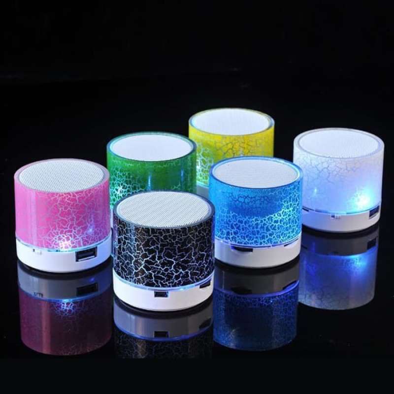 Jual Speaker Box Bluetooth Led S10 Model Kaca Retak Online Februari 2021 Blibli