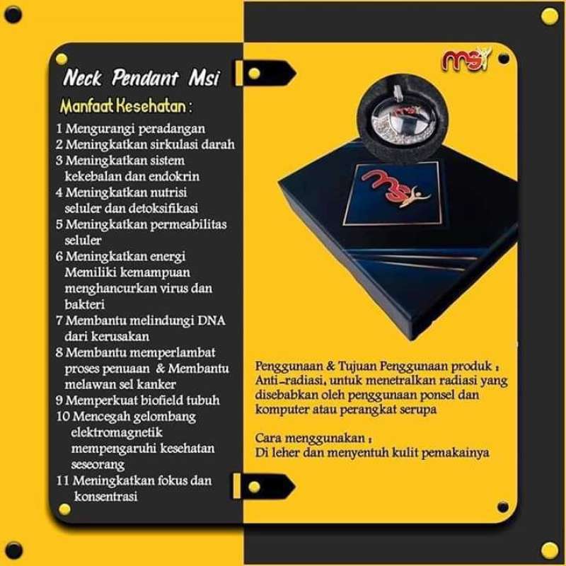Jual Kalung Pendant Msi Murah Mei 2021 Blibli