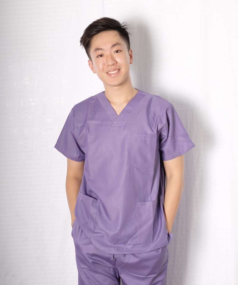 Jual Baju Dokter Baju Ok Baju Perawat Unisex Model V Neck Lengan Pendek Online April 2021 Blibli