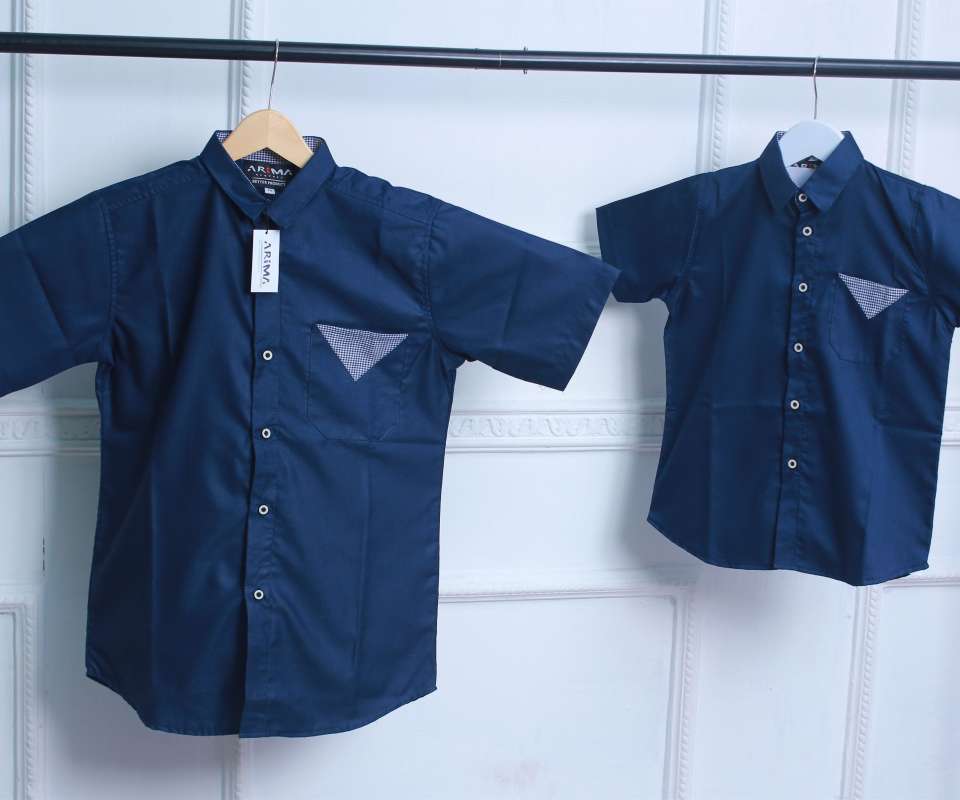 Jual Dewasa Kemeja Couple Ayah Dan Anak H Square By Arimaclothes Murah Mei 2021 Blibli