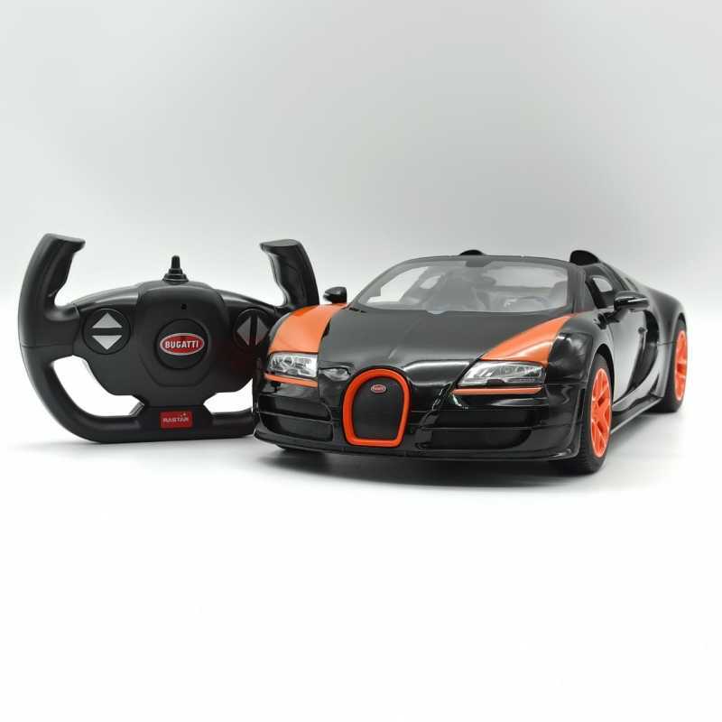 RASTAR RC Bugatti Veyron Grand Sport Vitesse 1/14 Scale Remote  Control Black