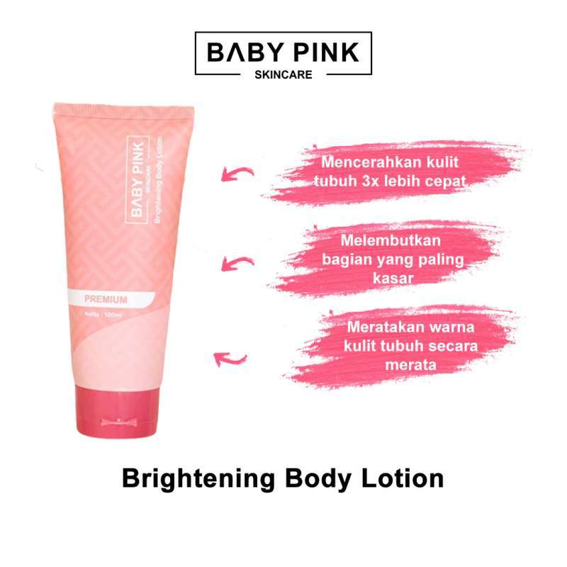 Body lotion baby pink on sale